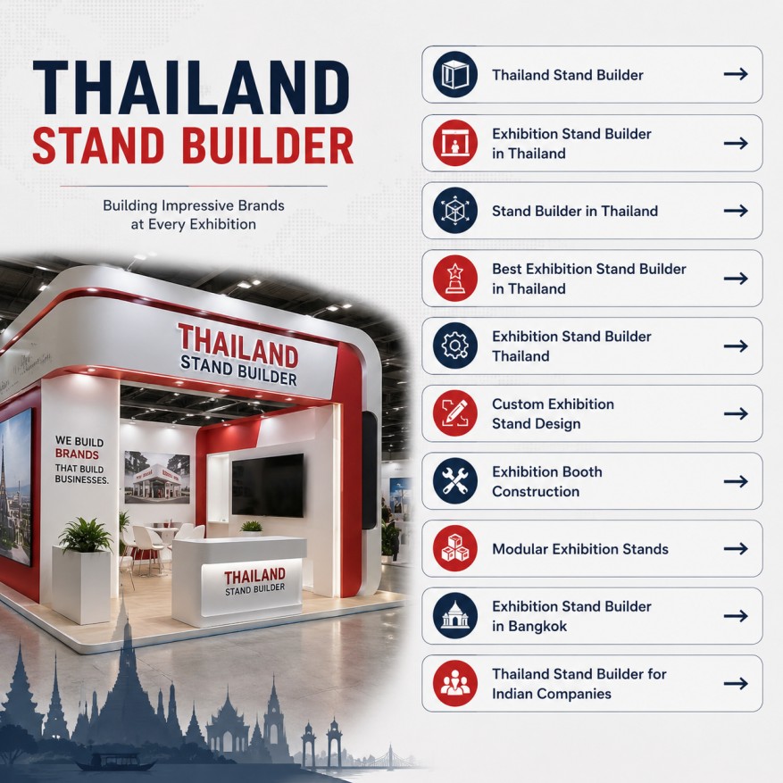 Thailand Stand Builder Building Impressive Brands at Every Exhibition