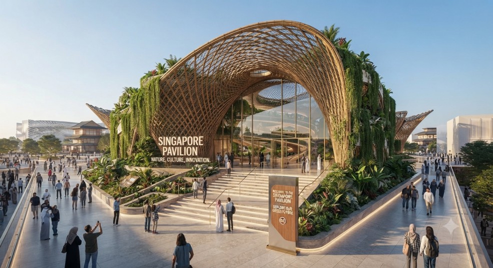 Creating a Powerful Pavilion Entrance