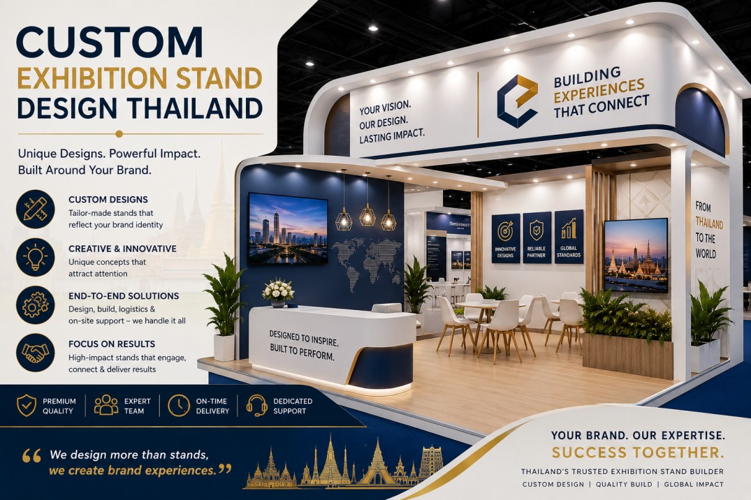 Custom Exhibition Stand Design Thailand