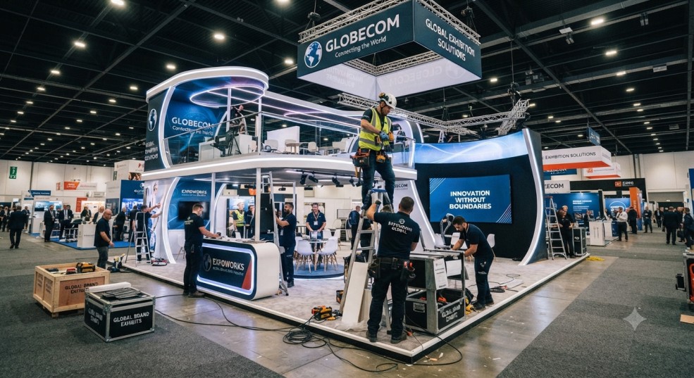 International Exhibition Stand Builder for Global Brands