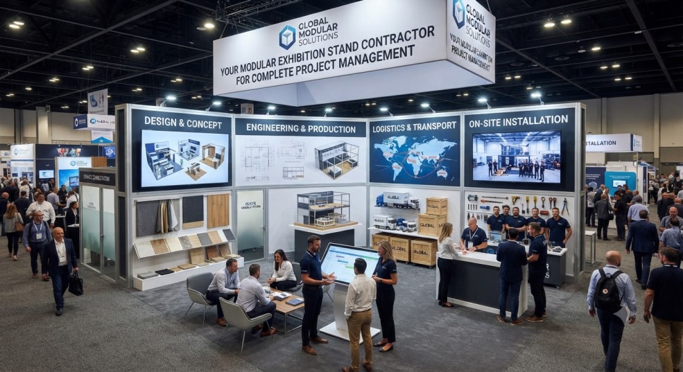 Modular Exhibition Stand Contractor for Complete Project Management